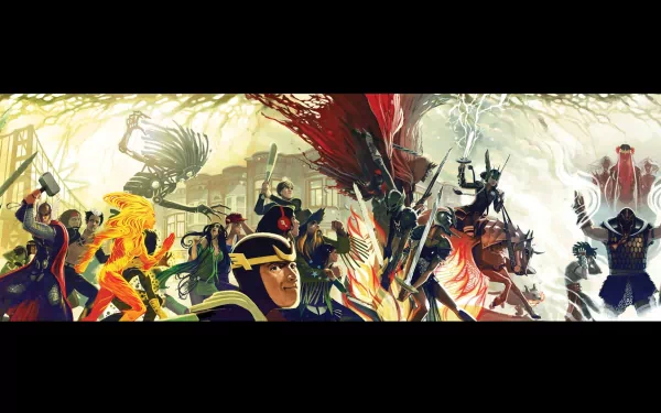 Comic Journey Into Mystery HD Desktop Wallpaper | Background Image