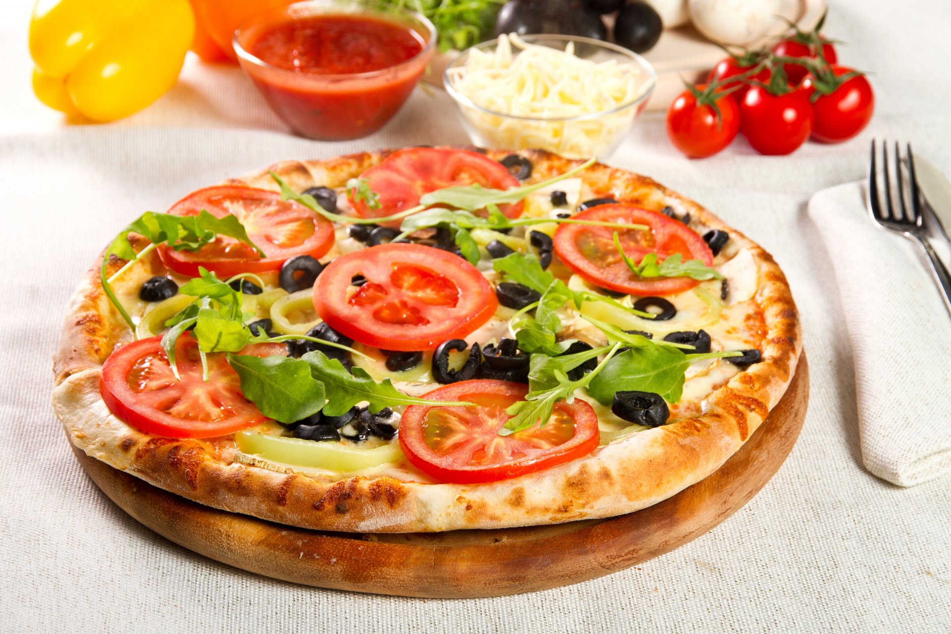  Pizza 4k Ultra HD Wallpaper Background Image 4840x3227 