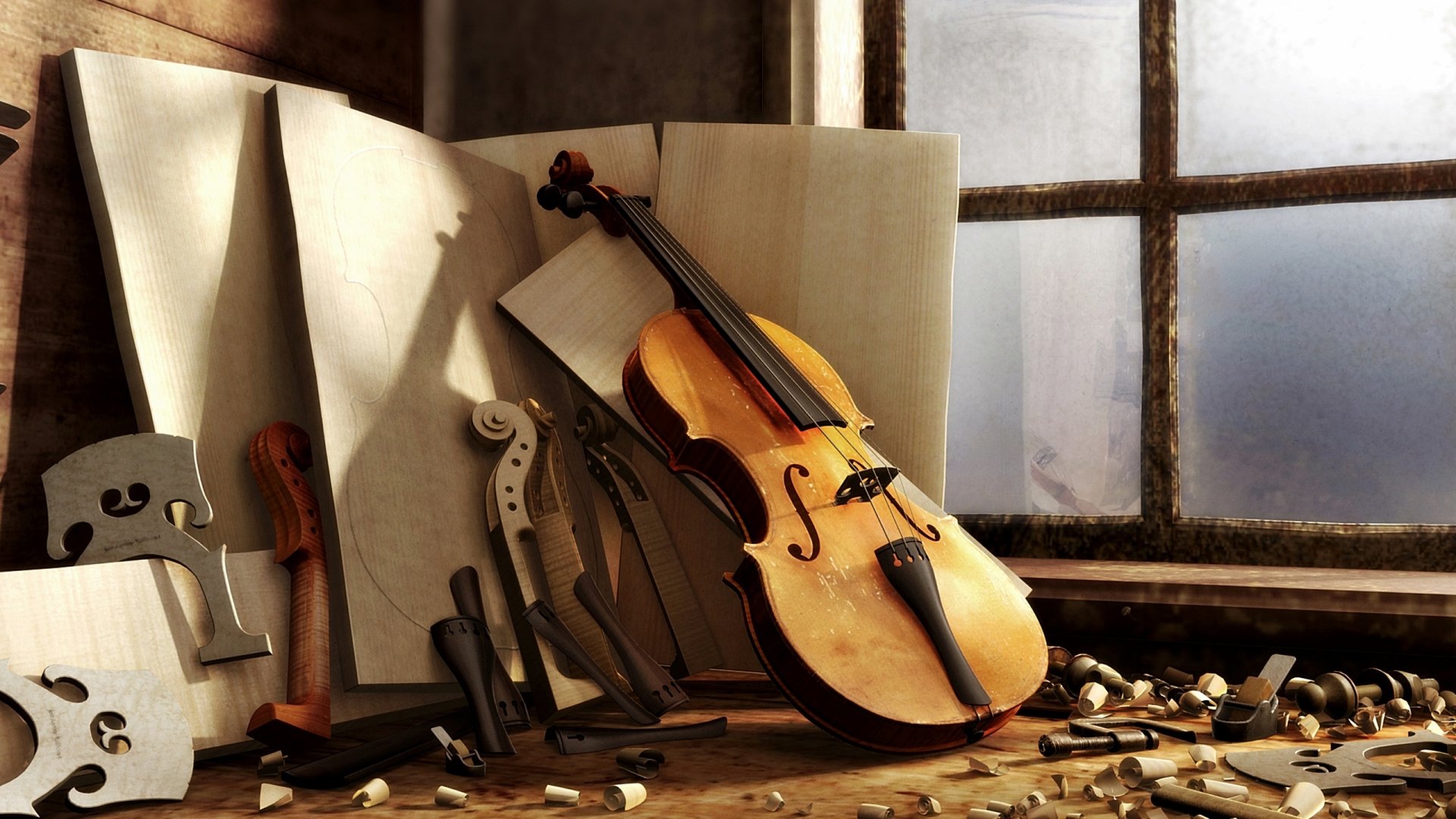 Violin HD Wallpaper | Background Image | 2560x1440 | ID:391332