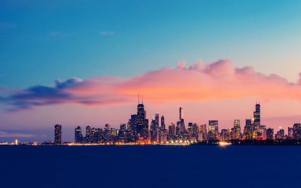 Man Made Chicago Cities United States HD Wallpaper | Background Image