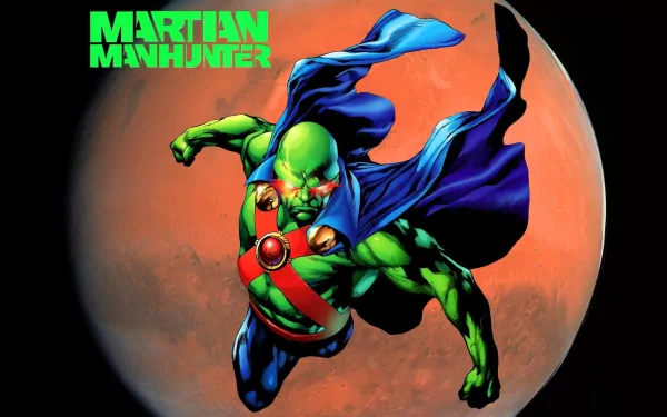 Comic Martian Manhunter HD Desktop Wallpaper | Background Image