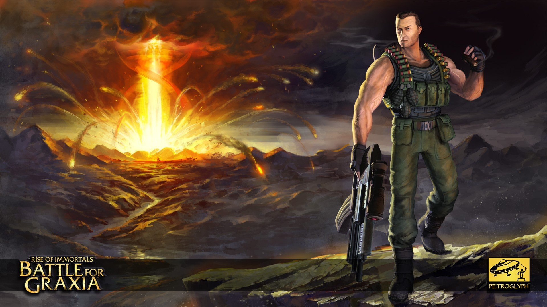 Download Video Game Rise Of Immortals: Battle For Graxia HD Wallpaper