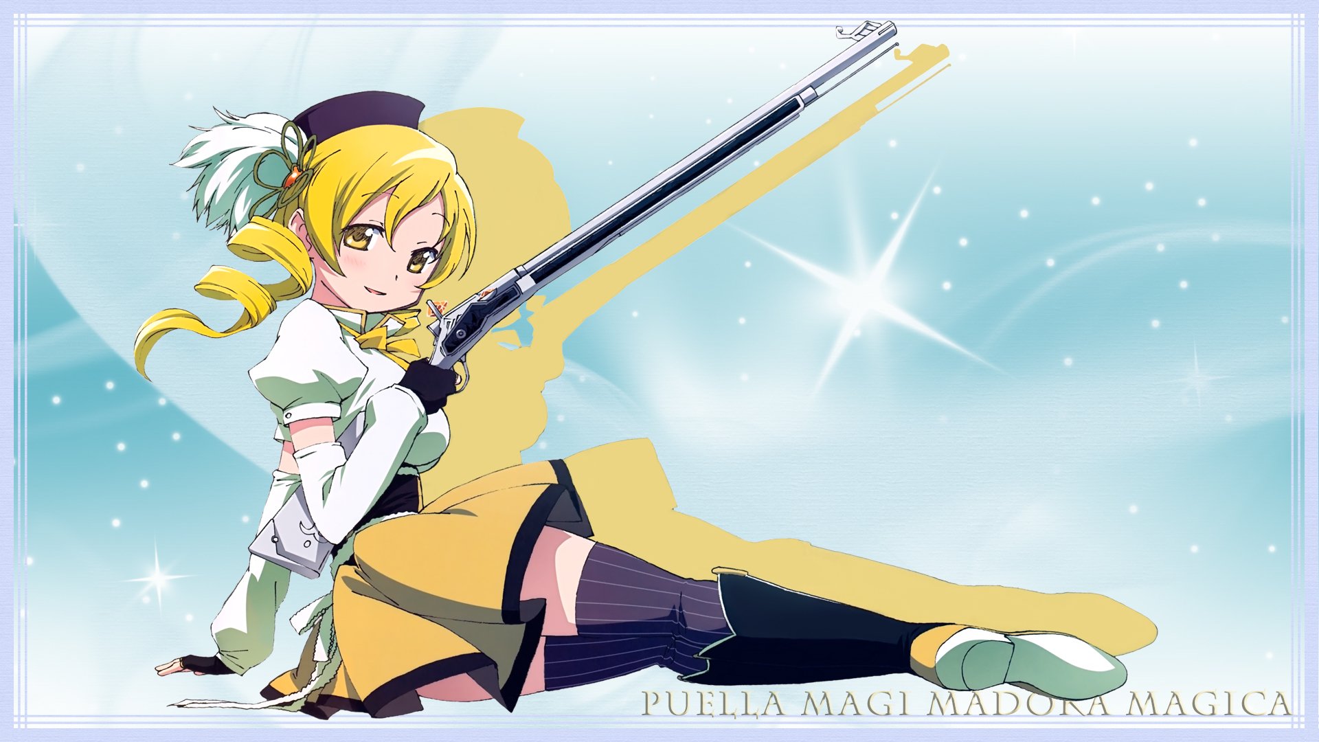 Download Mami Tomoe Anime Puella Magi Madoka Magica HD Wallpaper