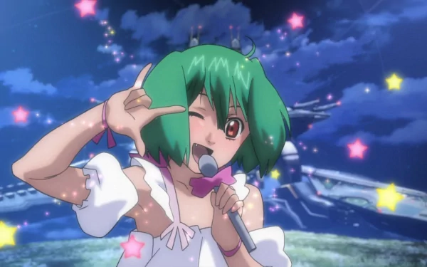 Anime Macross Frontier HD Desktop Wallpaper | Background Image