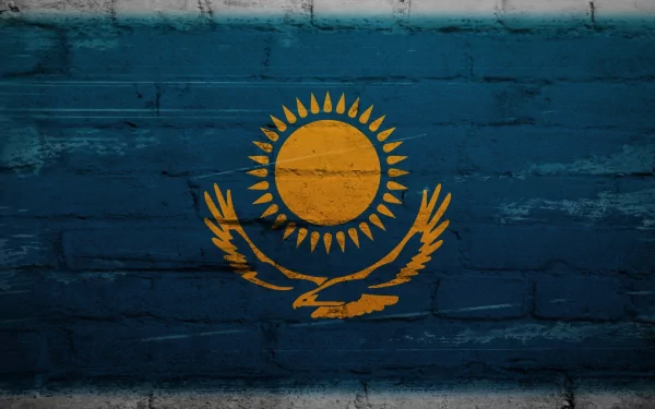 Misc Flag of Kazakhstan HD Desktop Wallpaper | Background Image