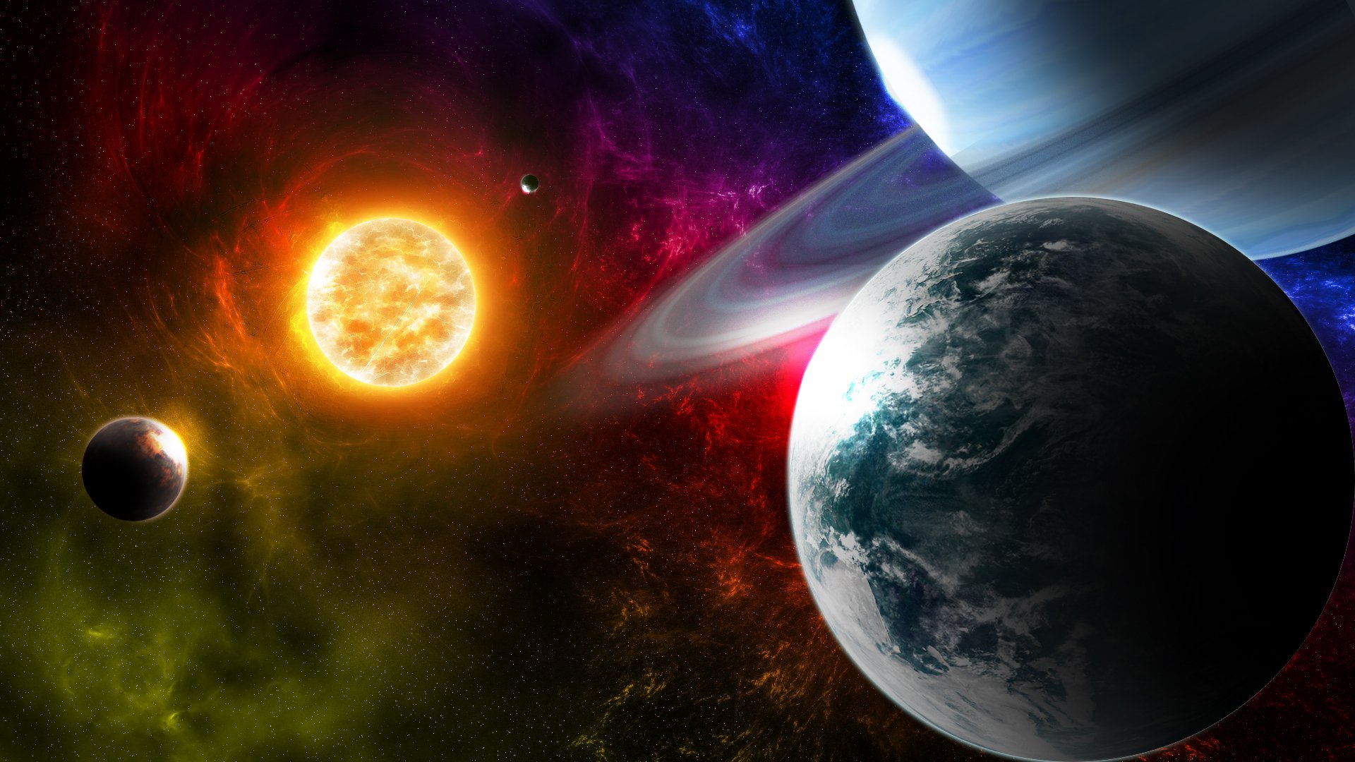 Download Sci Fi Planet HD Wallpaper