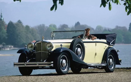 vehicle 1930 Maybach Zeppelin V12 DS8 Motor Car HD Desktop Wallpaper | Background Image