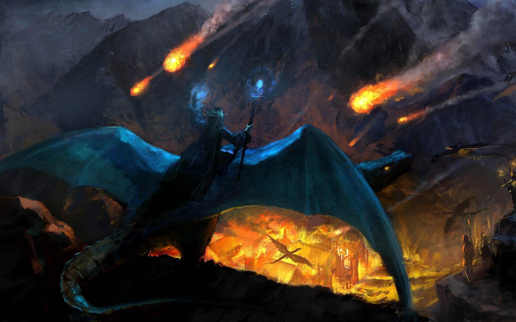 Download Fantasy Battle Wallpaper | 1680x1050 | Wallpaper Abyss