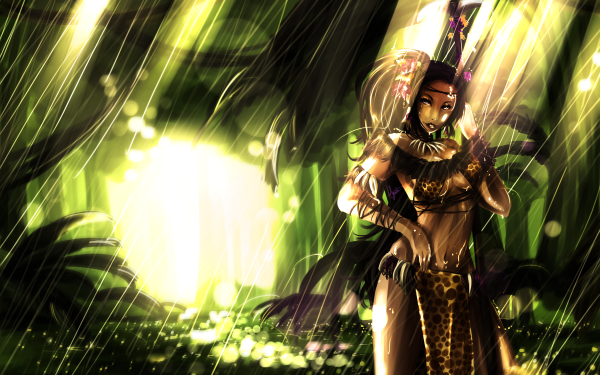 Video Game League Of Legends Nidalee HD Wallpaper | Background Image