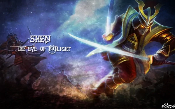 Shen (League Of Legends) video game League Of Legends HD Desktop Wallpaper | Background Image