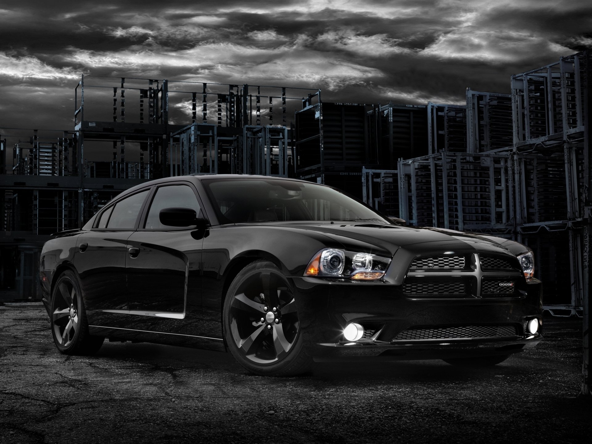Dodge Charger Wallpaper Black