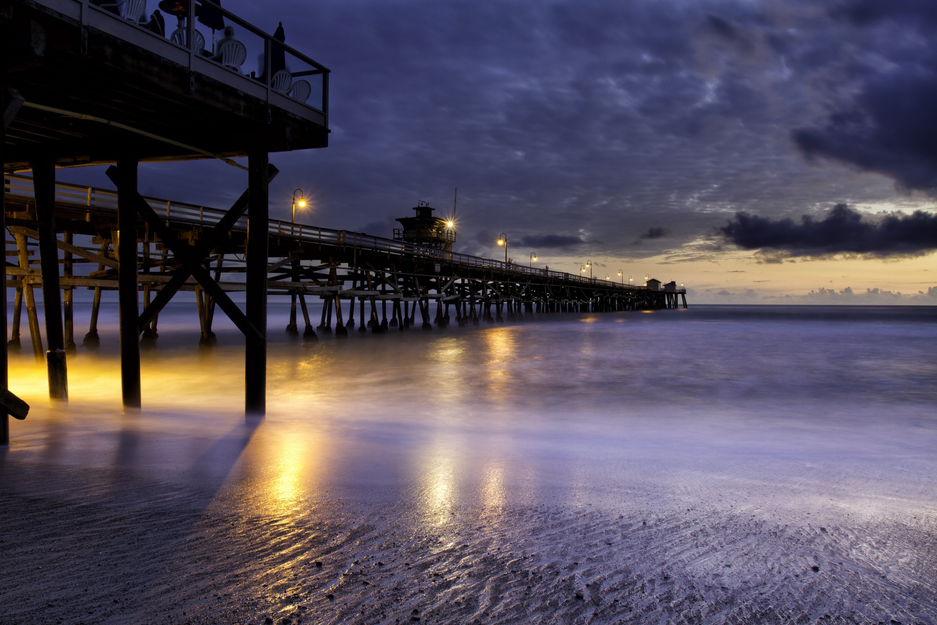 Download Man Made Pier HD Wallpaper