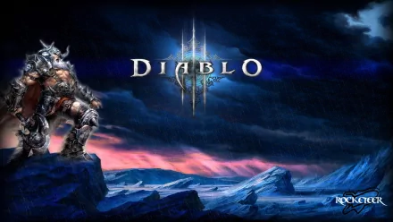 Barbarian (Diablo III) video game Diablo III HD Desktop Wallpaper | Background Image