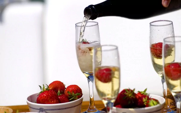  Strawberry Champagne