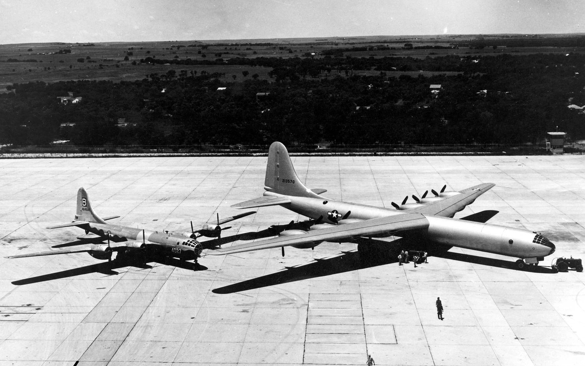 Military Convair B-36 HD Wallpaper