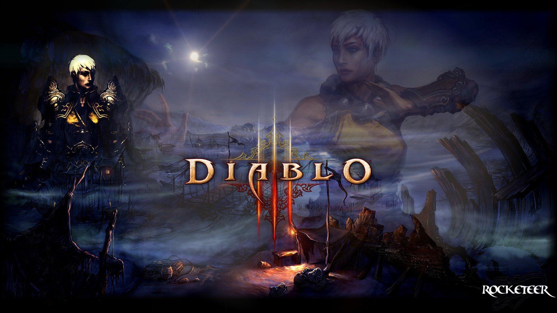Download Monk (Diablo III) Video Game Diablo III HD Wallpaper