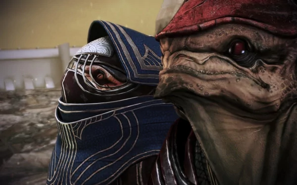 Urdnot Wrex video game Mass Effect 3 HD Desktop Wallpaper | Background Image