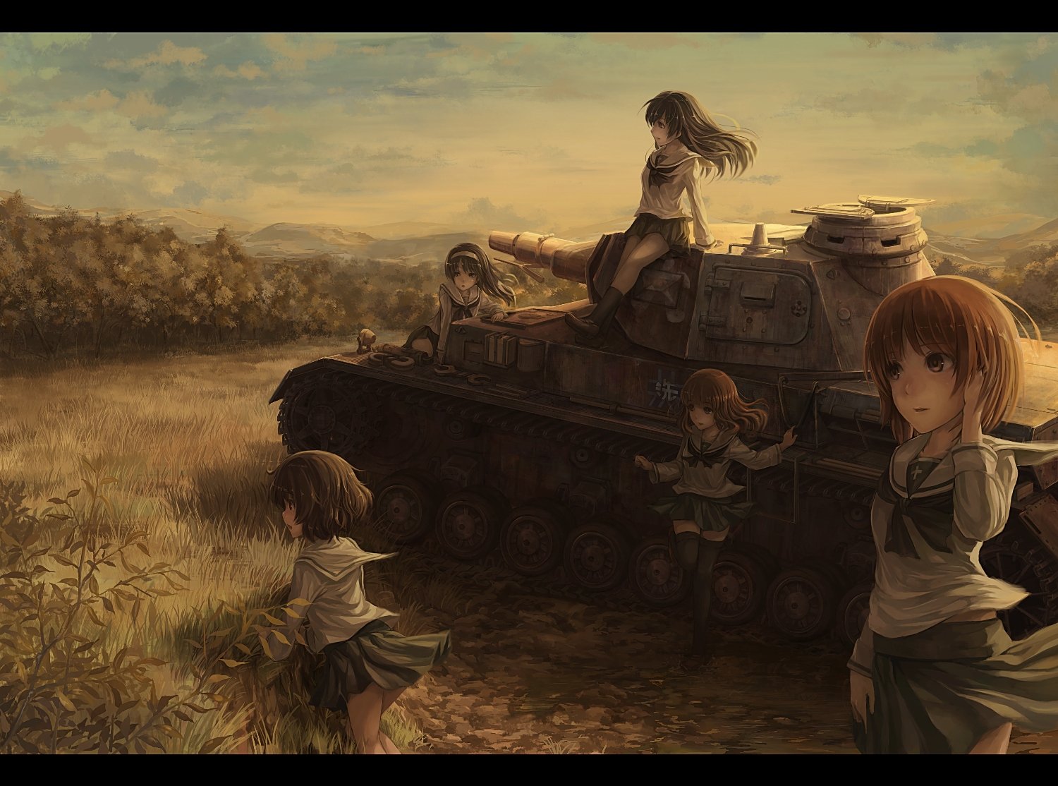 444 Girls Und Panzer Hd Wallpapers Background Images Wallpaper