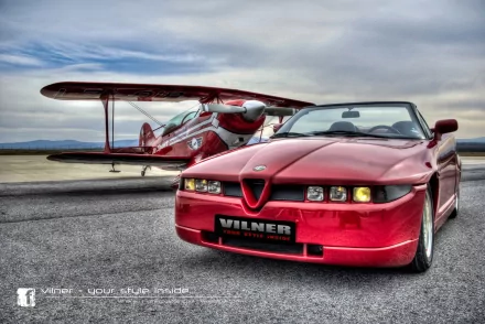 vehicle Alfa Romeo RZ HD Desktop Wallpaper | Background Image