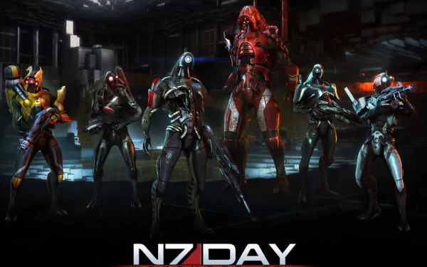 Legion (Mass Effect) video game Mass Effect HD Desktop Wallpaper | Background Image