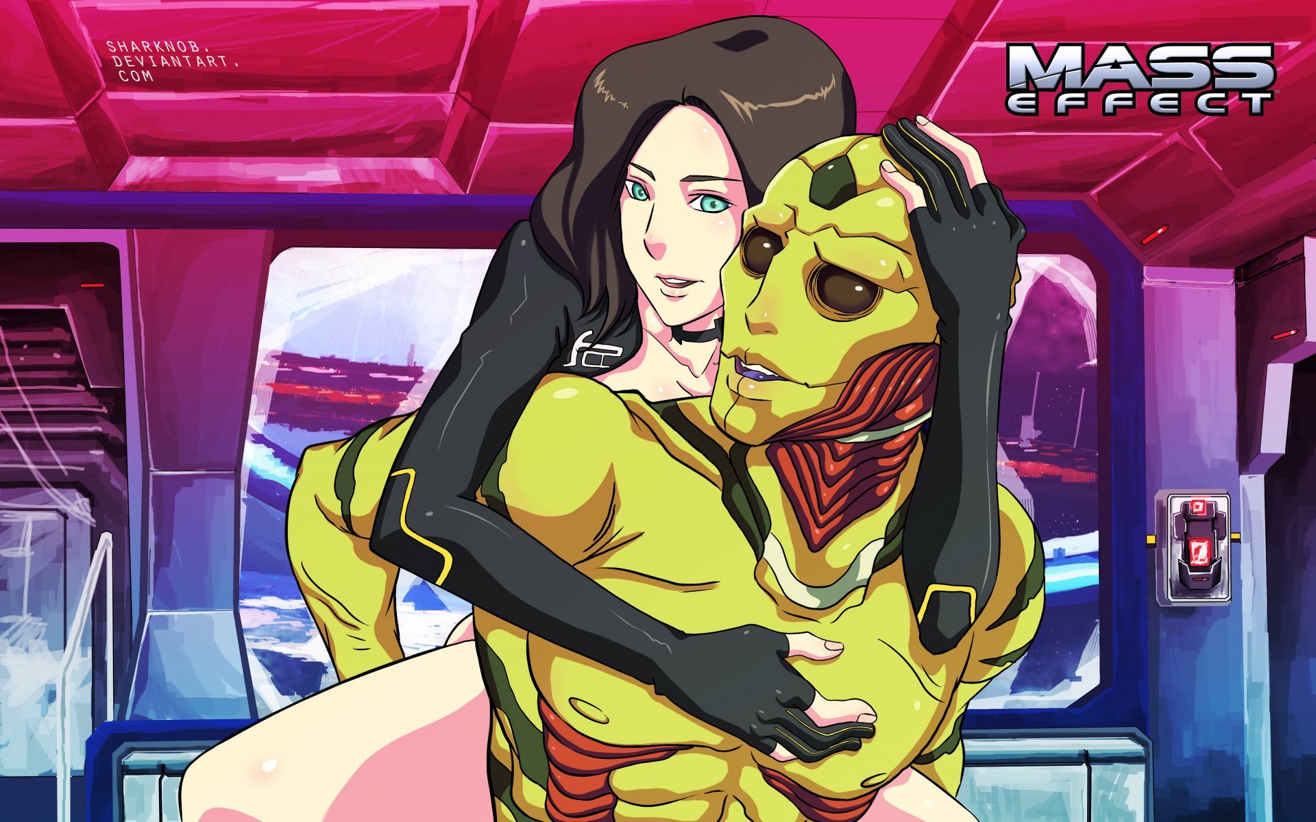 Download Miranda Lawson Thane Krios Video Game Mass Effect 4k Ultra HD Wallpaper by sharknob