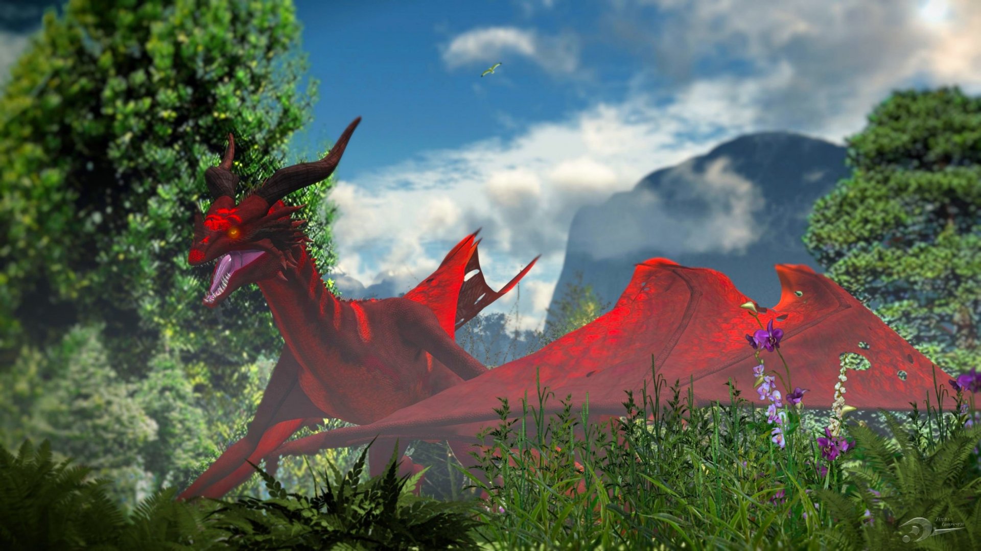Red Dragon by Spydraxis