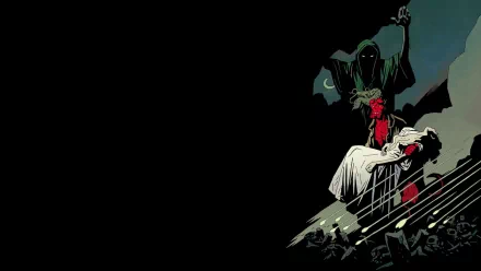 Comic hellboy: the bride of hell HD Desktop Wallpaper | Background Image