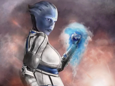 Liara T'Soni video game Mass Effect 3 HD Desktop Wallpaper | Background Image