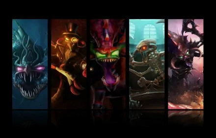 Cho'gath (League Of Legends) video game League Of Legends HD Desktop Wallpaper | Background Image