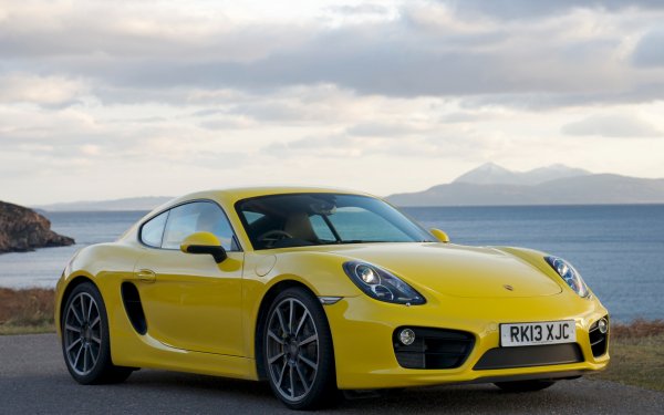 Vehicles Porsche Cayman S Porsche Porsche Cayman Car Yellow Car HD Wallpaper | Background Image