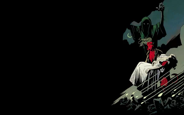 Comic hellboy: the bride of hell HD Desktop Wallpaper | Background Image