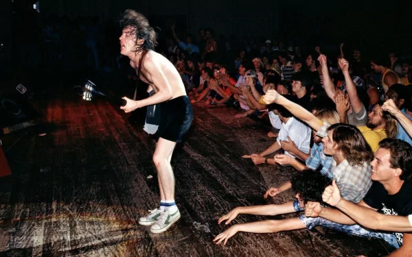 concert Angus Young music AC/DC HD Desktop Wallpaper | Background Image