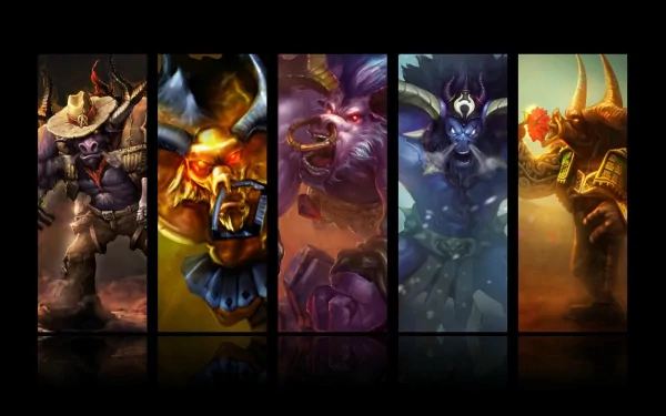 Alistar (League Of Legends) video game League Of Legends HD Desktop Wallpaper | Background Image