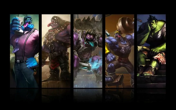 Dr. Mundo (League Of Legends) video game League Of Legends HD Desktop Wallpaper | Background Image