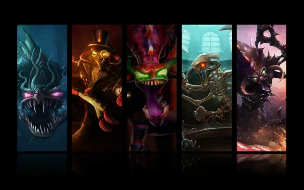 Cho'gath (League Of Legends) video game League Of Legends HD Desktop Wallpaper | Background Image