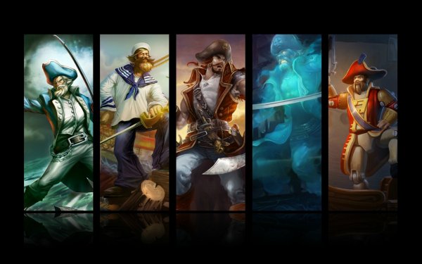 Video Game League Of Legends Gangplank HD Wallpaper | Background Image