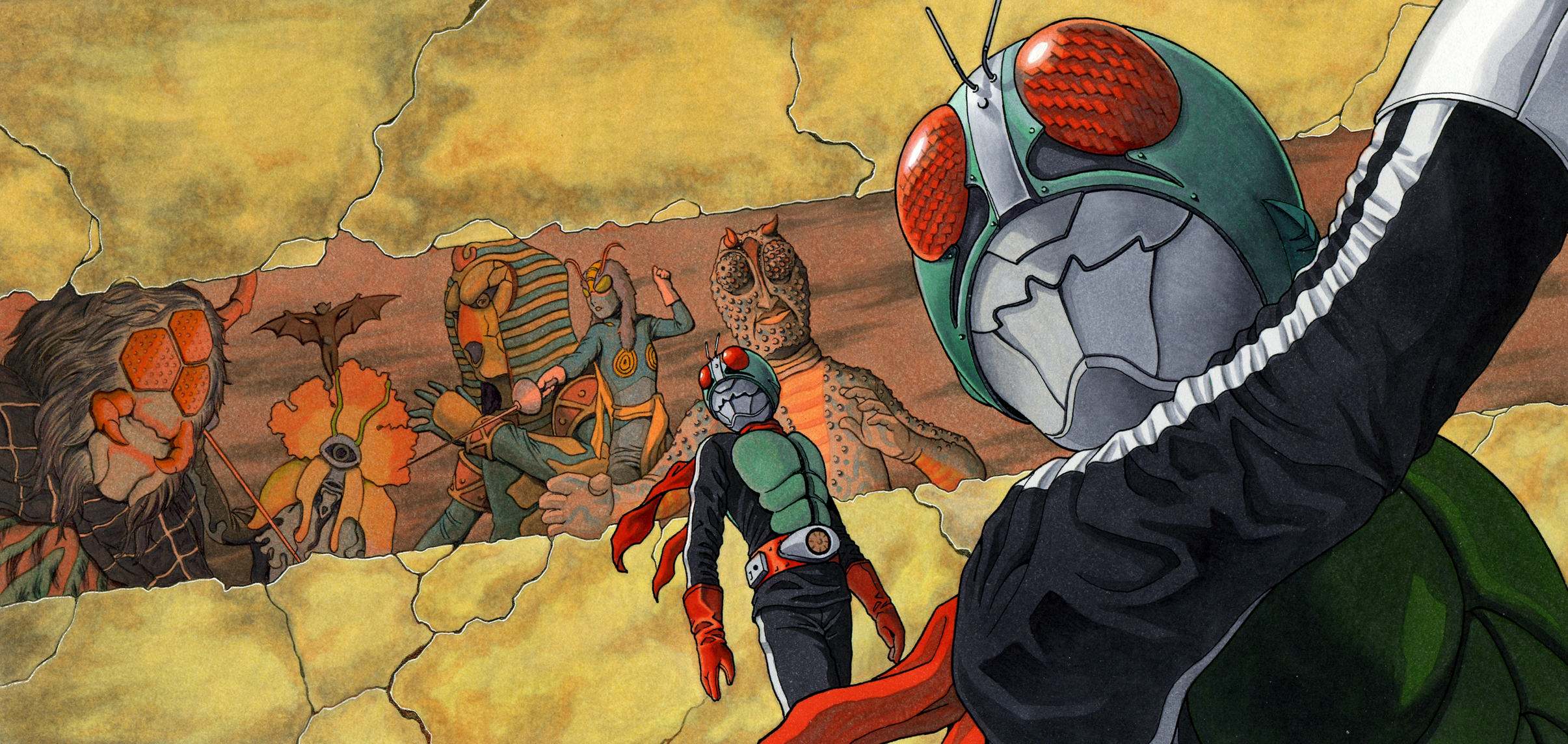  Kamen  Rider  HD Wallpaper  Background Image 2411x1144 