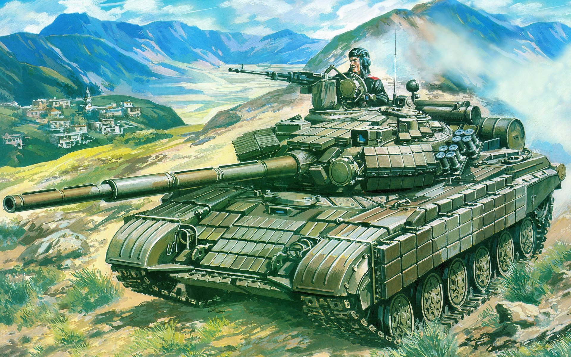 l full size military tanks