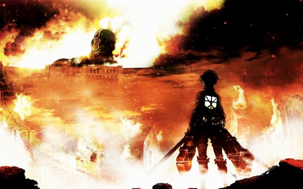 Anime L'Attaque des Titans Eren Yeager Titan Shingeki No Kyojin Fond d'écran HD | Image