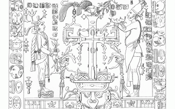 Maya Hieroglyphic 高清壁纸 桌面背景