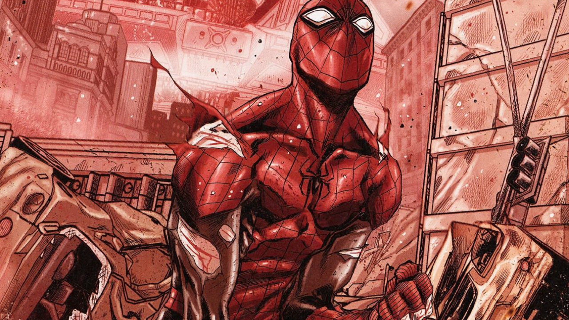 The Superior Spider Man Hd Wallpaper Background Image 1920x1080