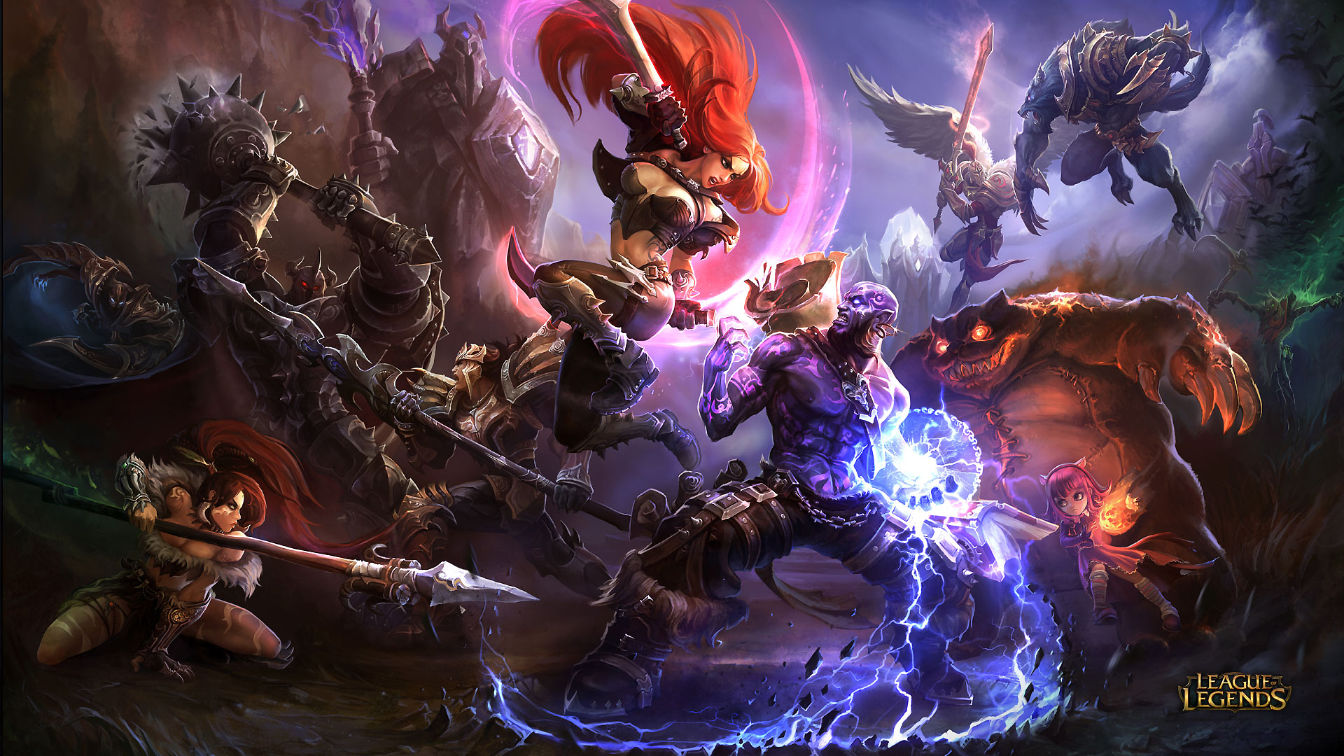 Video Game League Of Legends HD Wallpaper