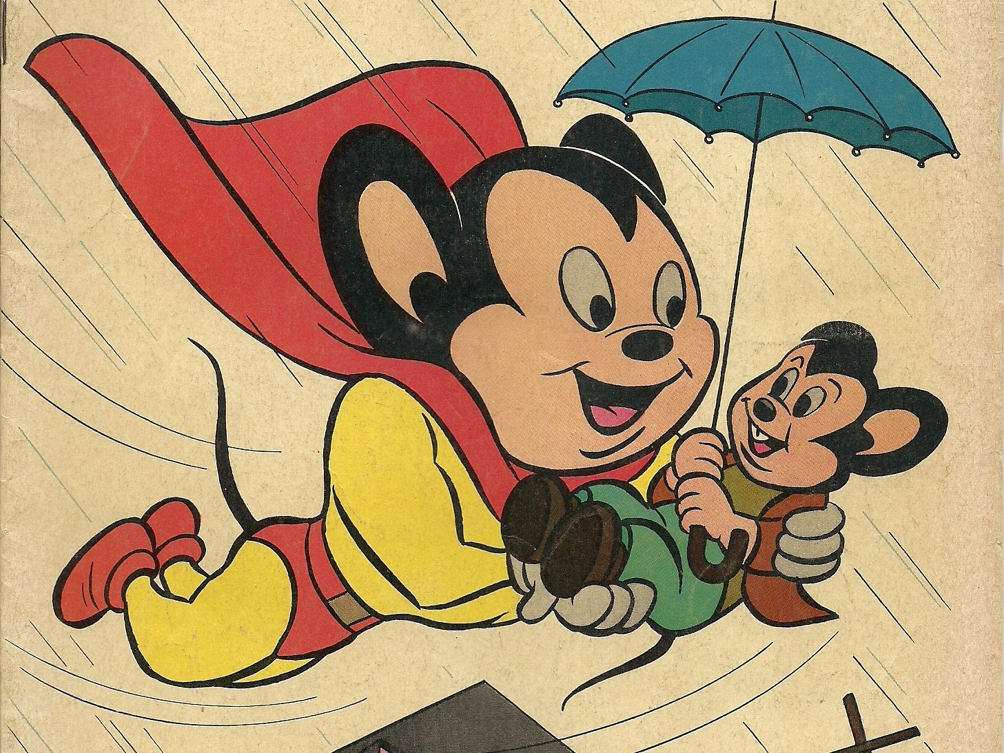 Download Mighty Mouse Comic The Adventures Of Mighty Mouse Wallpaper