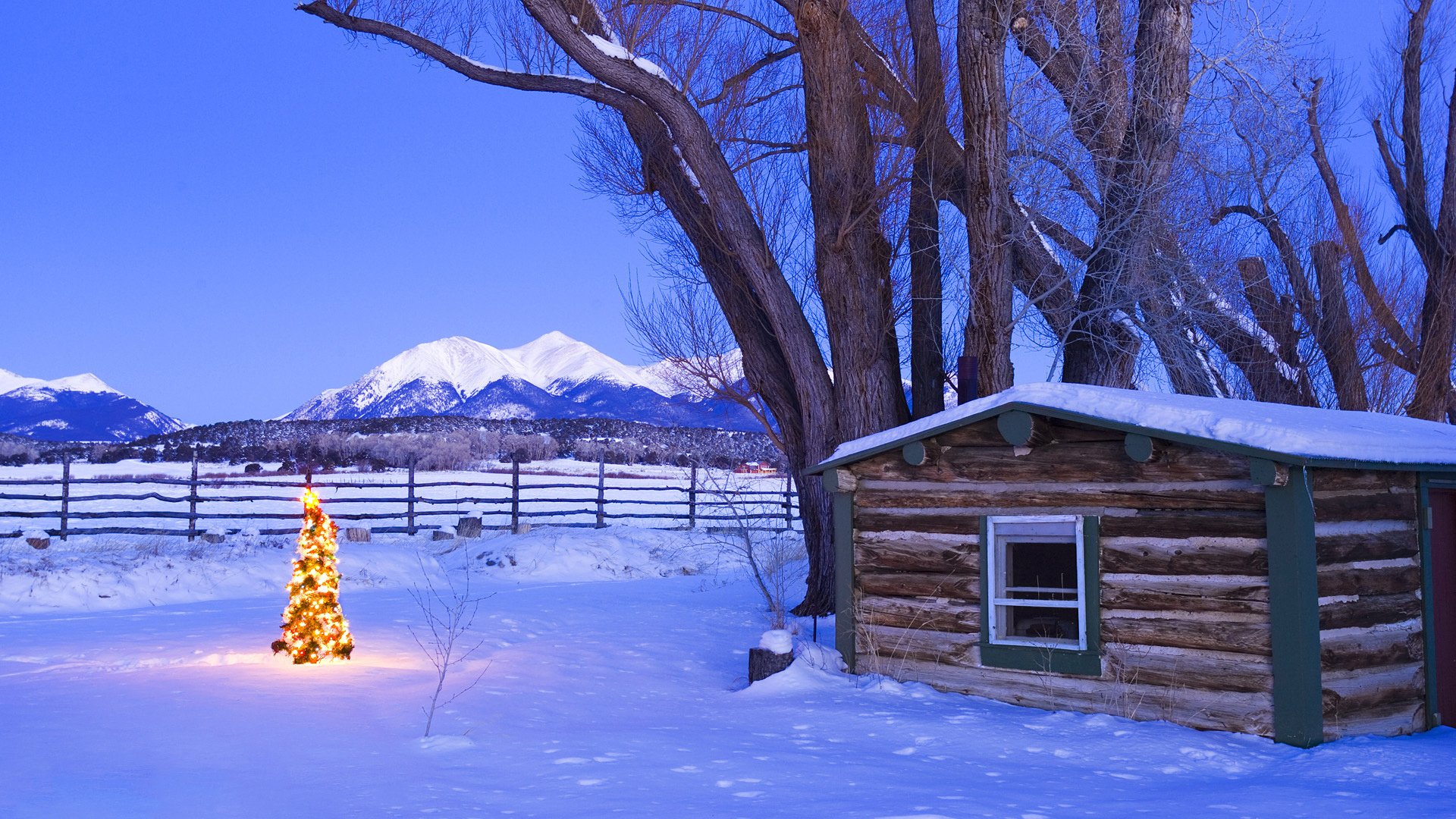 Rustic Winter Wallpaper For Computer