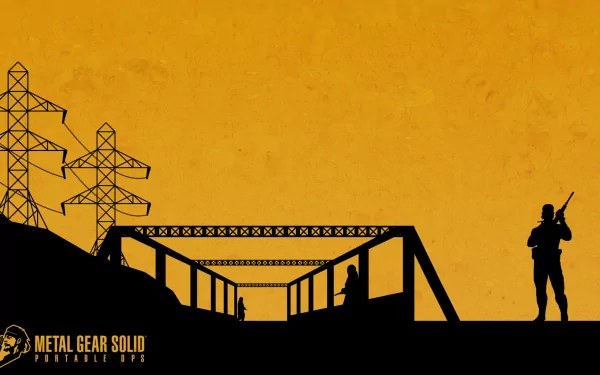 video game metal gear solid: portable ops HD Desktop Wallpaper | Background Image