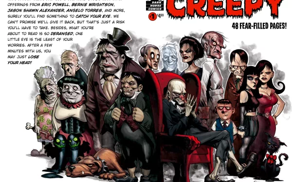 Comic Creepy Comics HD Desktop Wallpaper | Background Image