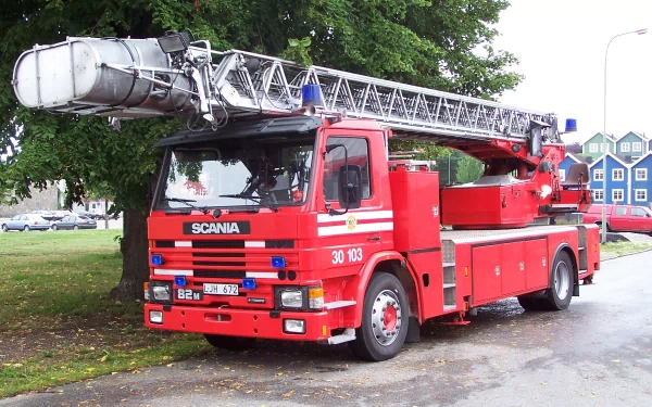 fire truck Scania vehicle scania fire truck HD Desktop Wallpaper | Background Image