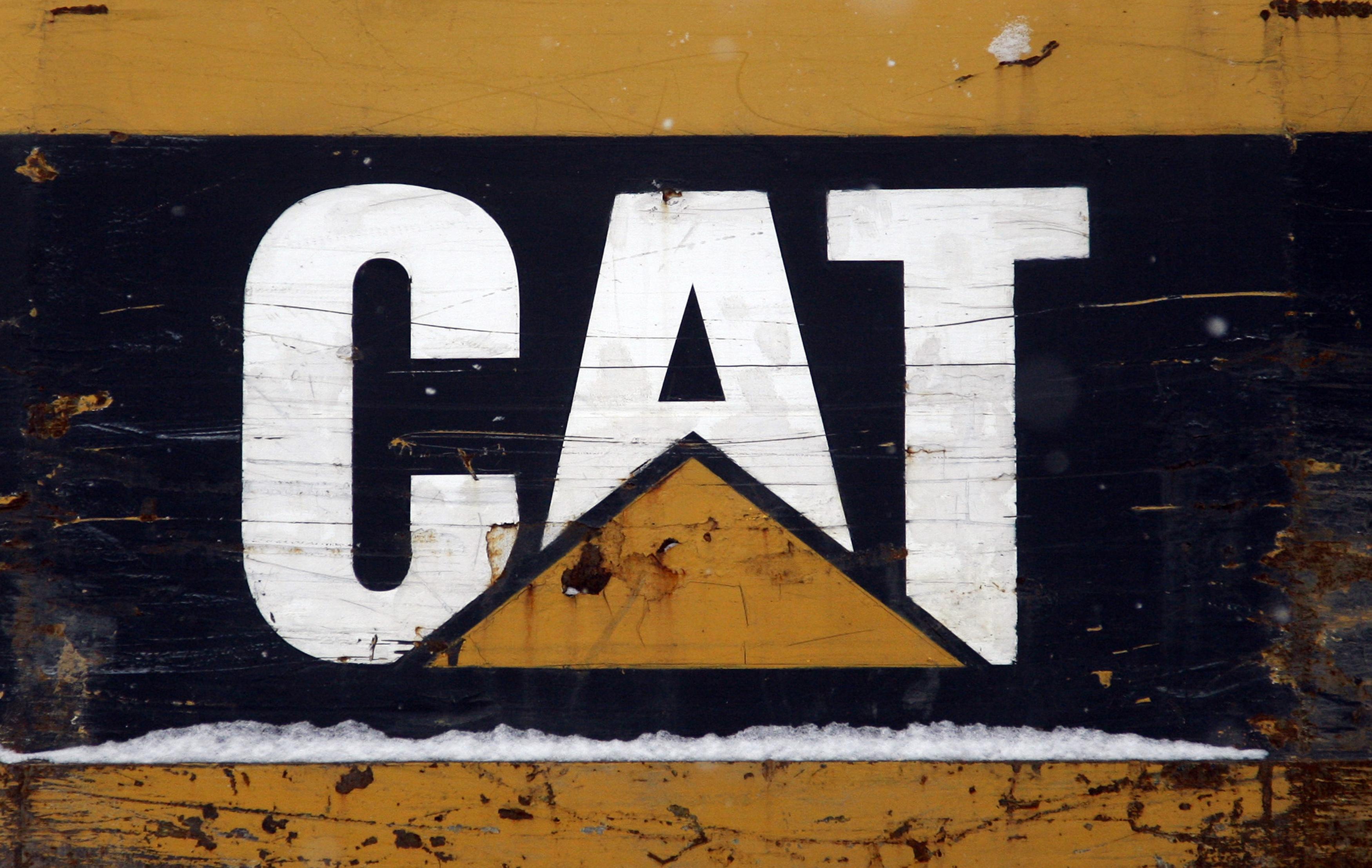 cat excavator wallpaper