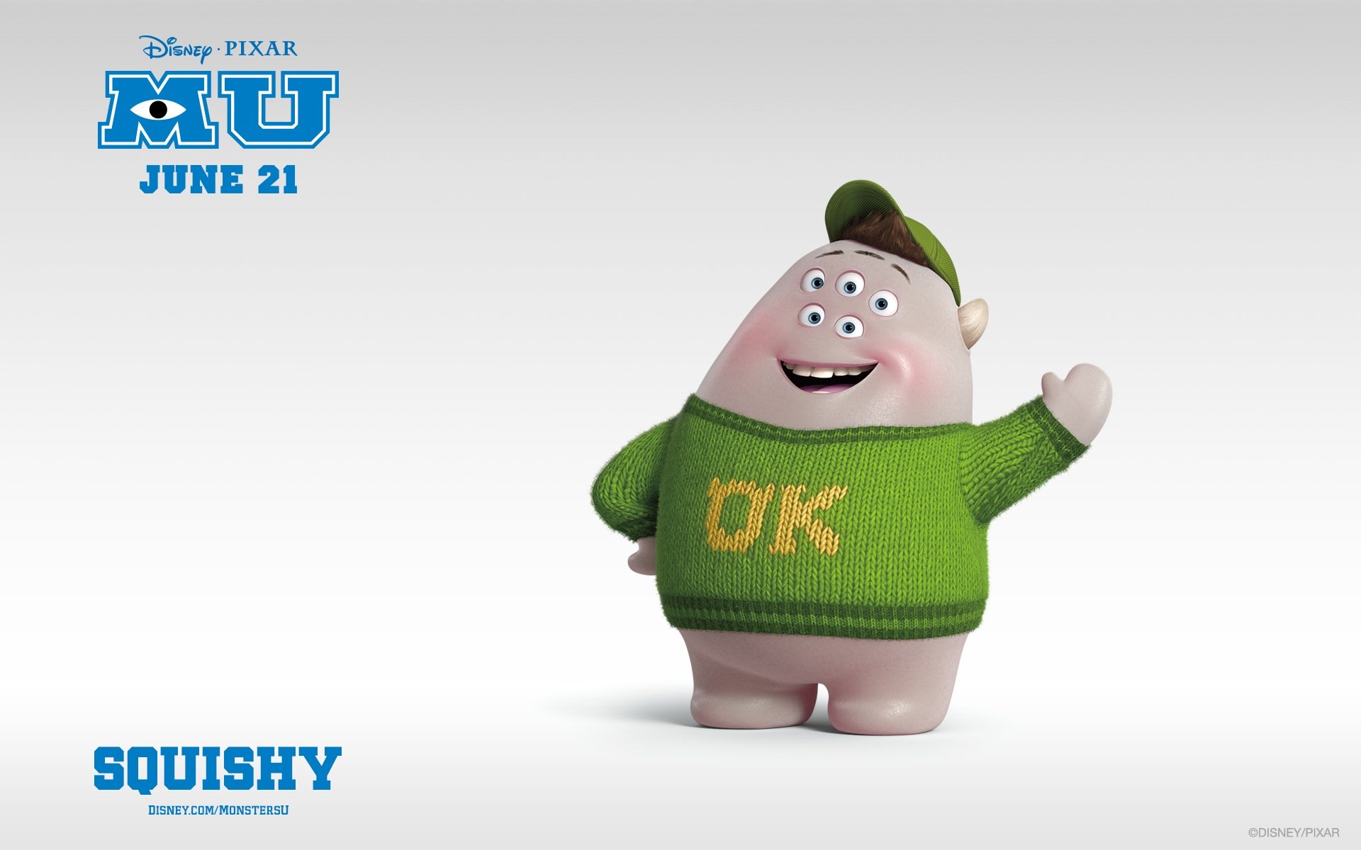 Download Squishy (Monsters University) Movie Monsters University HD Wallpaper