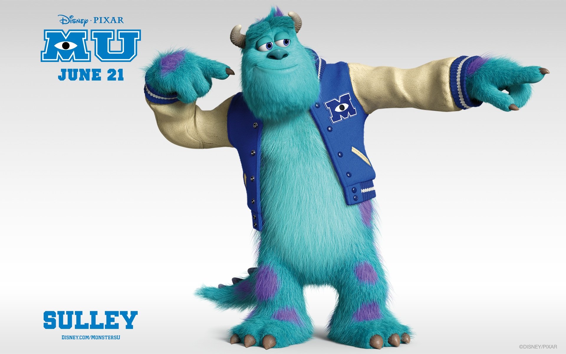 Big blue and cool Sulley HD Wallpaper | Background Image | 1920x1200